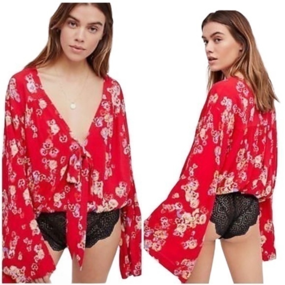 Free People Revolve Forties Feels Bodysuit Large